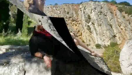 MEL LOVING PATRICIA'S FEET