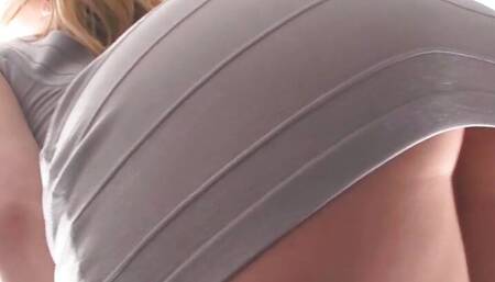 Bigass milf drilled in couple after showing off butt