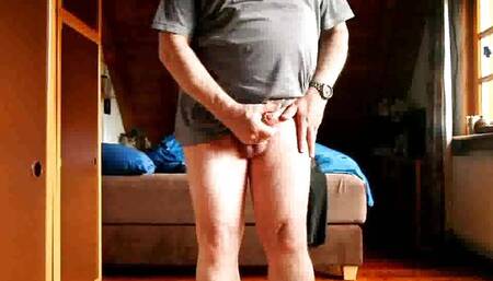 Grandpa jerk off