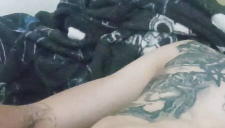He pulled my dick and threw all the cum into my semen gutters