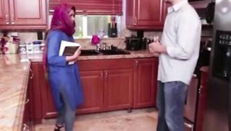 MuslimTabu-Innocent Muslim 18 Yo With Gigantic Titties Cumshot