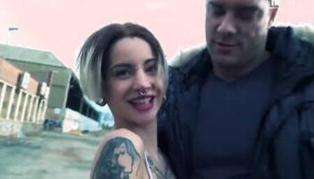 MAMACITAZ - (Mey Madness, Ramon Nomar) - Small Titted Goth Thot Hard Public Banged With Muscular Bf