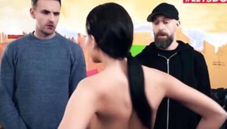 HORNYHOSTEL - (Lexi Layo, Pornfighter Big John) - Gigantic Butt milf Getting Her sexy Vagina Fucked Hard