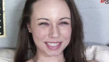 Anal sex with a hairy dark haired thin vagina with mouth in fishnet pantyhose