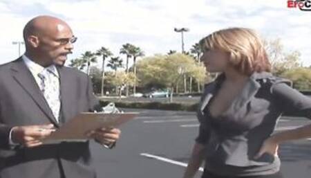 Natural titted Girl fucks with a bbcs during the roleplay