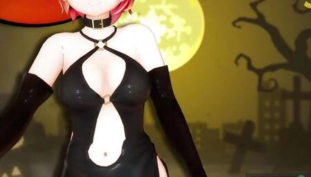 mmd r18 Happy halloween sex dance on party 3d hentai