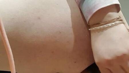 Me showing my boobs and ass