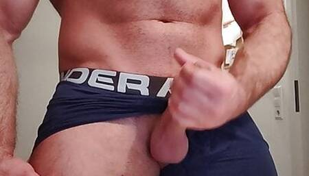 Touch myself and cum on desk