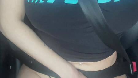 I'm such a slut that I finger myself while driving