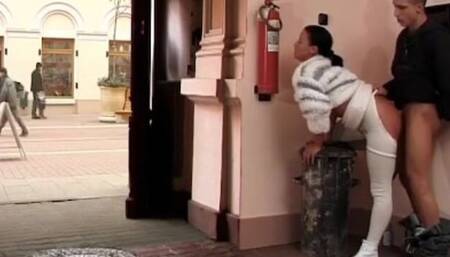 Appealing Raven and Analized - analized action - Fuck On Street