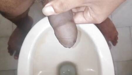 Black asian hard cock touching in bathroom afternoon
