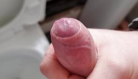 Solo playing with cum