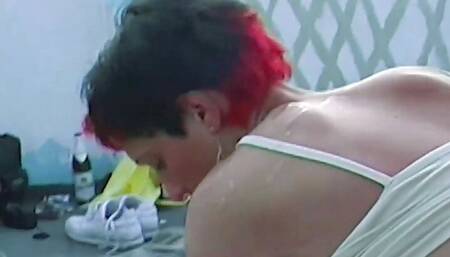 HOT TEEN GETS FUCKED BY THREE GUYS