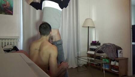 Webcam porn, Appolo Sanchez fucked bareback by the french twink Alexis Tivoli