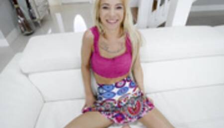 Kenzie Reeves - Tiny Blonde S First Monster Cock