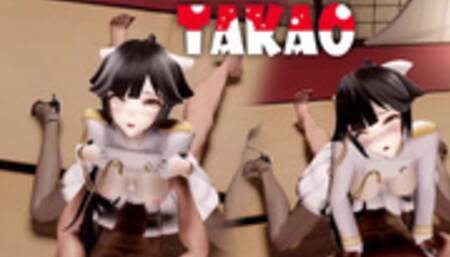 Azur Lane Takao Rail - [MMD][Kanke VE]