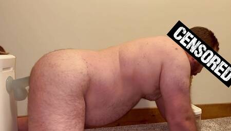 Anal Steve gets spit roasted, hoping to do this for real. Would love to service two hot juicy cocks