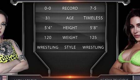 Agatha Delicious VS Lady Lazarus - Agatha Emerges Victorious, Plows That Pussy with Strapon