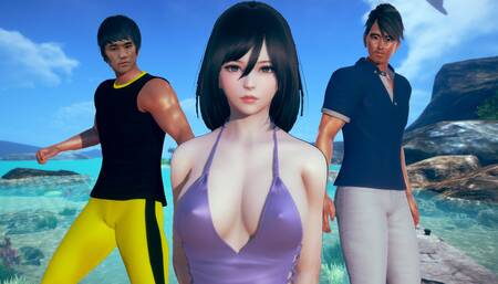 AI Shoujo Japanese beauty Nonomi shags Bruce Lee in realistic 3D animated sex multiple orgasms SUBTITLED UNCENSORED