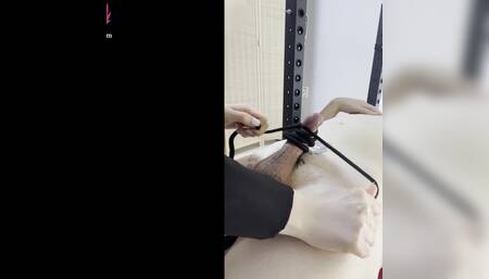 TATTOO cock trampling,Korean elegant goddess.