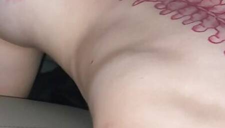 Skinny Girl Sucks Dick In Car