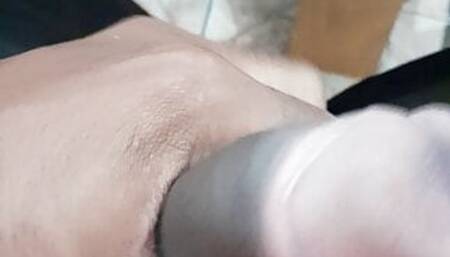 watching porn and touching
