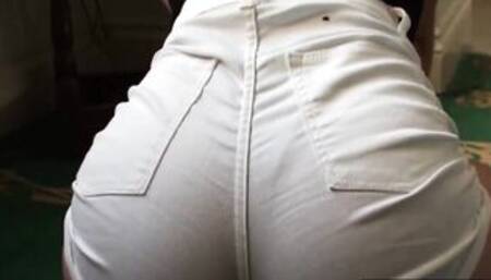 Hot babe Rina Ellis toys her cunt while being smashed