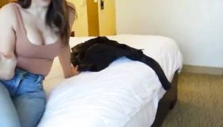 Horny Stepmom On Vacation With Her Son