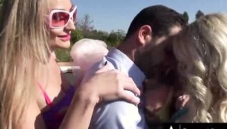 INSANE Lakeside Sex Party With Multiple Hotties