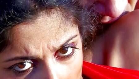 Cute German teen girl gets her pussy stretched by a thick cock