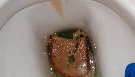 Master Ramon pisses on your slave food, eat everything!