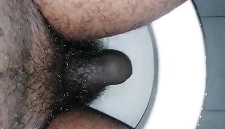 Bathroom morning sex pee XXX naked body