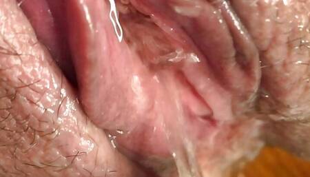 Do you really want me to piss on your cock? Then I also have a request - please pee and cum in my pussy.