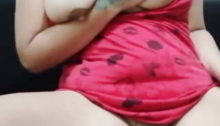 Slutty chubby wife need more cocks in her pussy