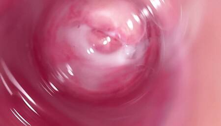 My stepsister show what is deep inside her teen creamy pussy