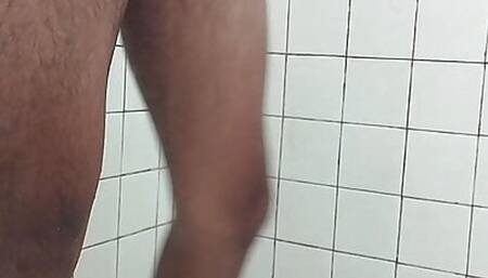 hitting one in the bathroom