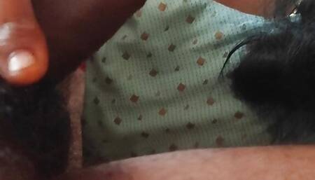 My wife masturbates and blowjob me with love while I rest after work