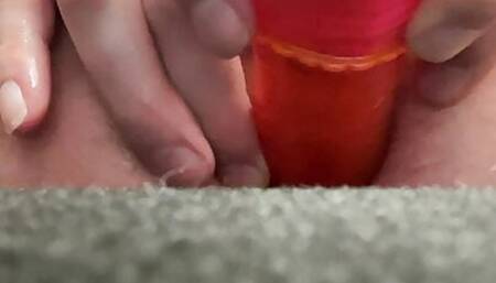 Anal Play With Dildo.