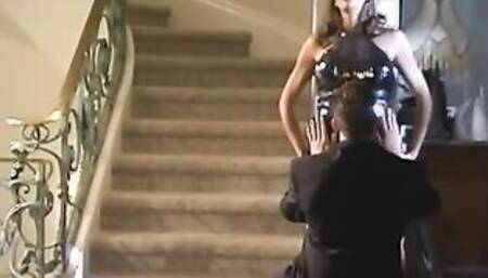 Sunrise Adams Catches Every Last Drop Of Spunk From Her Studs Head