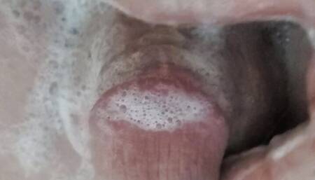 Little Sissy Clit in Shower