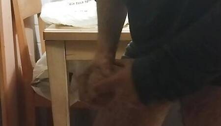 Man Fucking loaf of Bread masturbation