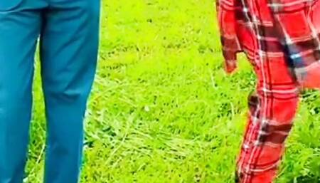 I went to work in the fields, where the farmer called me in the room and fucked me