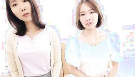 Miss Aya Oukura brings her older professor Ms Madoka Ohnishi to play