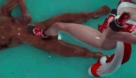 Wrestling 3D Hentai BBC Animation Sex