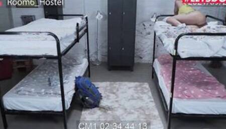 HORNYHOSTEL - Gigantic Melons African Bae Tina Fire Hardcore Anal Sex With Vulgar Panty Thief