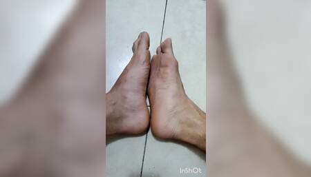 POV feet cock