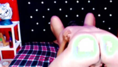 Gorgeous Brunette Gets Her Pussy and Ass Pounded