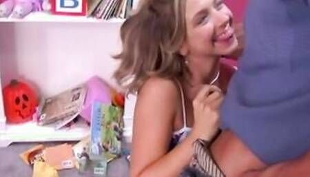 Brianna Beach Usually Has Girly Thoughts Into Her Blowjob