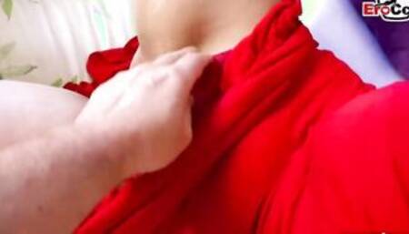 French women next door with big natural melons at homemade sex