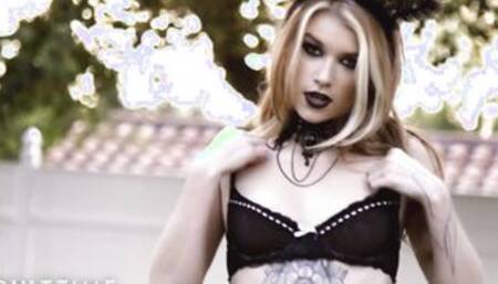 ADULT TIME - Gothic Eighteen Arya Fae Dig SQUIRTING ORGASM While Getting ANALLY DOMINATED! FULL TAPE